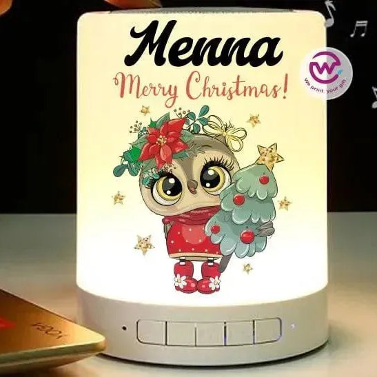 Touch-Lamp speaker- Christmas - WE PRINT