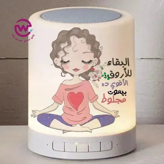 Touch-Lamp speaker- comic-C - WE PRINT