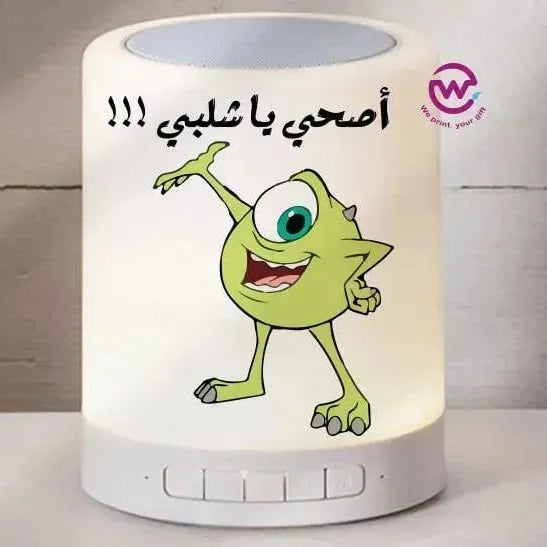 Touch-Lamp speaker- Monster INC.-A - WE PRINT