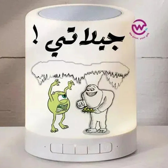 Touch-Lamp speaker- Monster INC.-A - WE PRINT