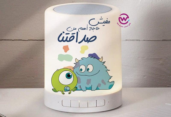 Touch-Lamp speaker- Monster INC. - weprint.yourgift