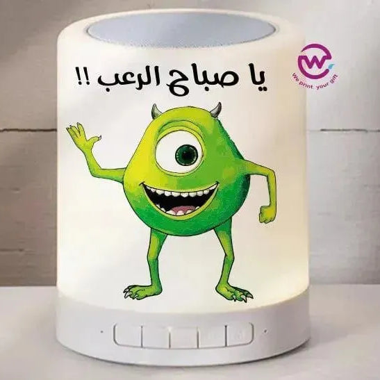 Touch-Lamp speaker- Monster INC.-B - WE PRINT