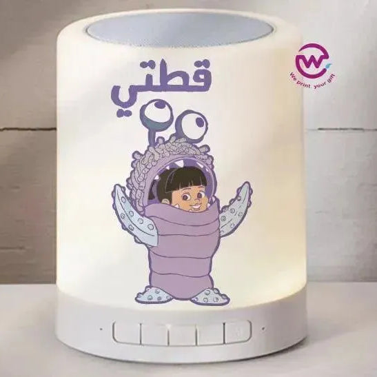 Touch-Lamp speaker- Monster INC.-B - WE PRINT