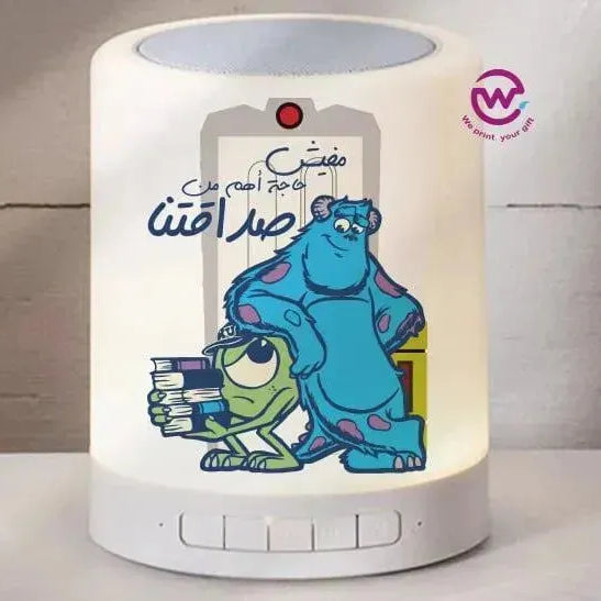 Touch-Lamp speaker- Monster INC.-B - WE PRINT