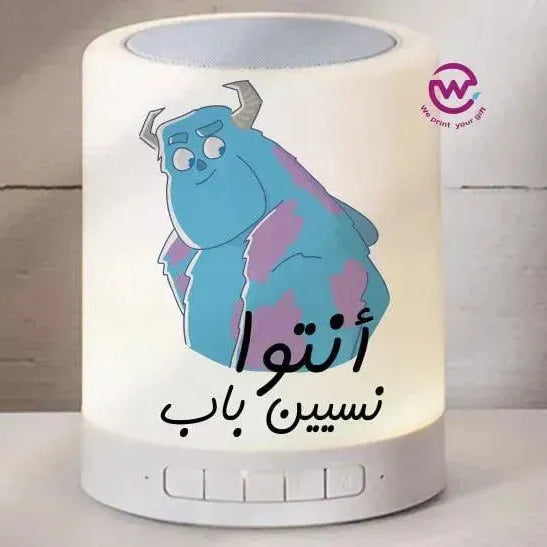 Touch-Lamp speaker- Monster INC.-B - WE PRINT