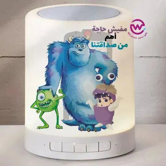 Touch-Lamp speaker- Monster INC.-D - WE PRINT