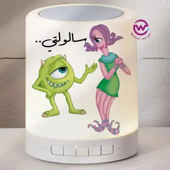 Touch-Lamp speaker- Monster INC.-D - WE PRINT