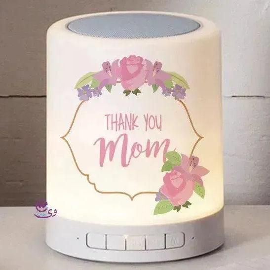 Touch-Lamp speaker- Mother's Day-A - WE PRINT