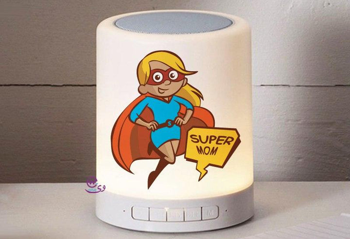 Touch-Lamp speaker- Mother's Day-A - WE PRINT