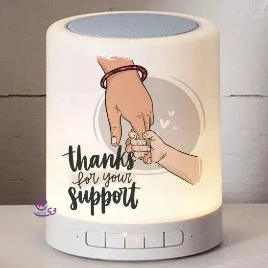 Touch-Lamp speaker- Mother's Day-A - WE PRINT