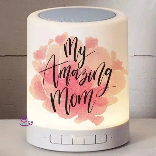 Touch-Lamp speaker- Mother's Day-A - WE PRINT