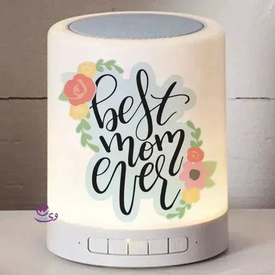Touch-Lamp speaker- Mother's Day-A - WE PRINT
