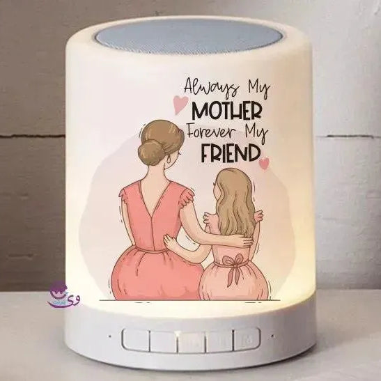 Touch-Lamp speaker- Mother's Day-A - WE PRINT
