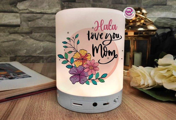 Touch-Lamp speaker- Mother's Day - weprint.yourgift