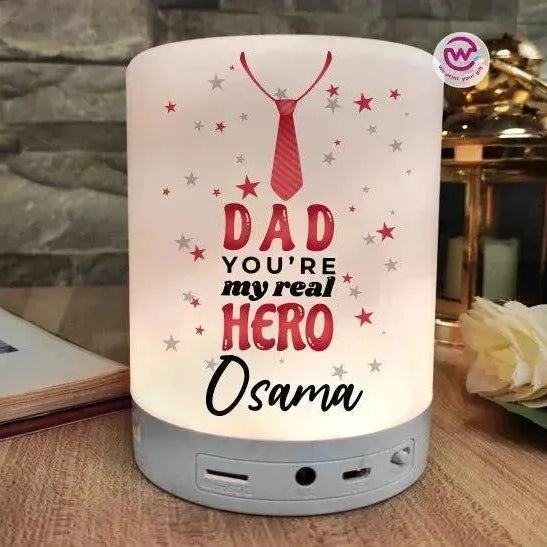 Touch-Lamp speaker- Mother's Day - WE PRINT