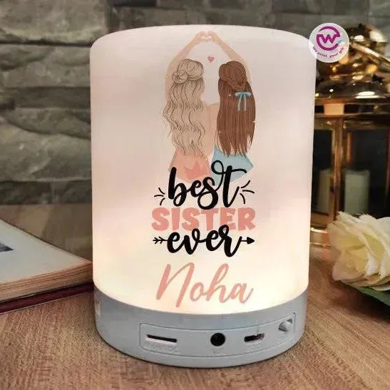 Touch-Lamp speaker- Mother's Day - WE PRINT