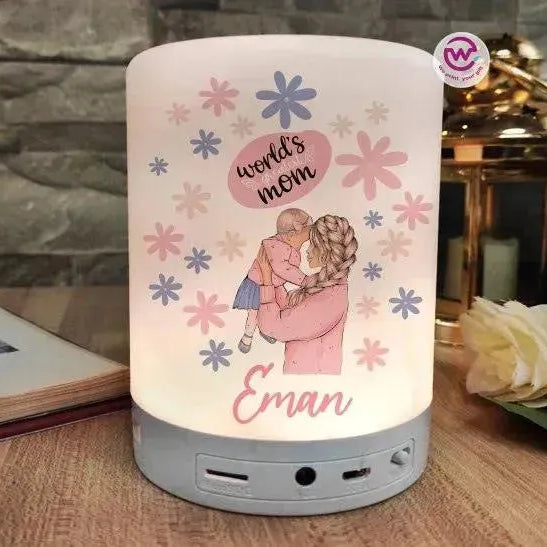 Touch-Lamp speaker- Mother's Day - WE PRINT