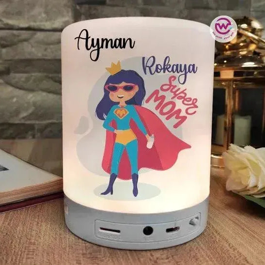 Touch-Lamp speaker- Mother's Day - WE PRINT