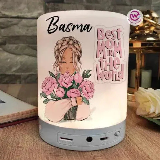 Touch-Lamp speaker- Mother's Day - WE PRINT