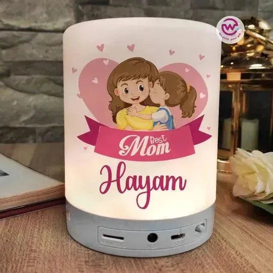 Touch-Lamp speaker- Mother's Day - WE PRINT