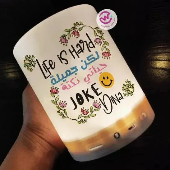 Touch-Lamp speaker- Motivation-A - WE PRINT