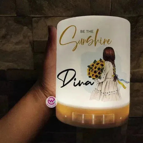 Touch-Lamp speaker- Motivation-B - WE PRINT