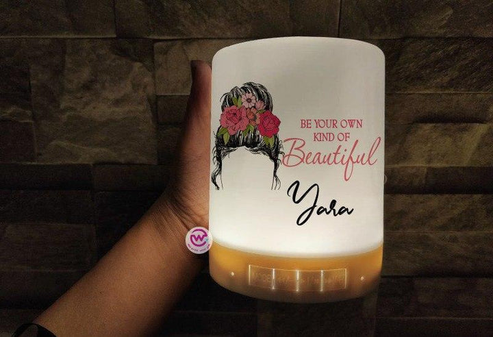 Touch-Lamp speaker- Motivation - weprint.yourgift