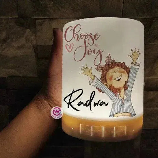 Touch-Lamp speaker- Motivation-B - WE PRINT