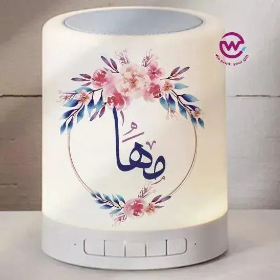 Touch-Lamp speaker- Names - WE PRINT