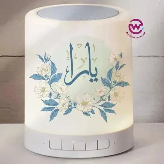 Touch-Lamp speaker- Names - WE PRINT