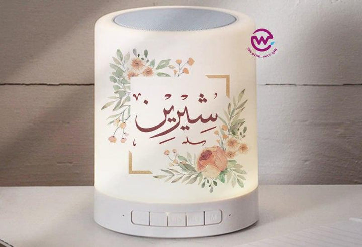 Touch-Lamp speaker- Names - weprint.yourgift