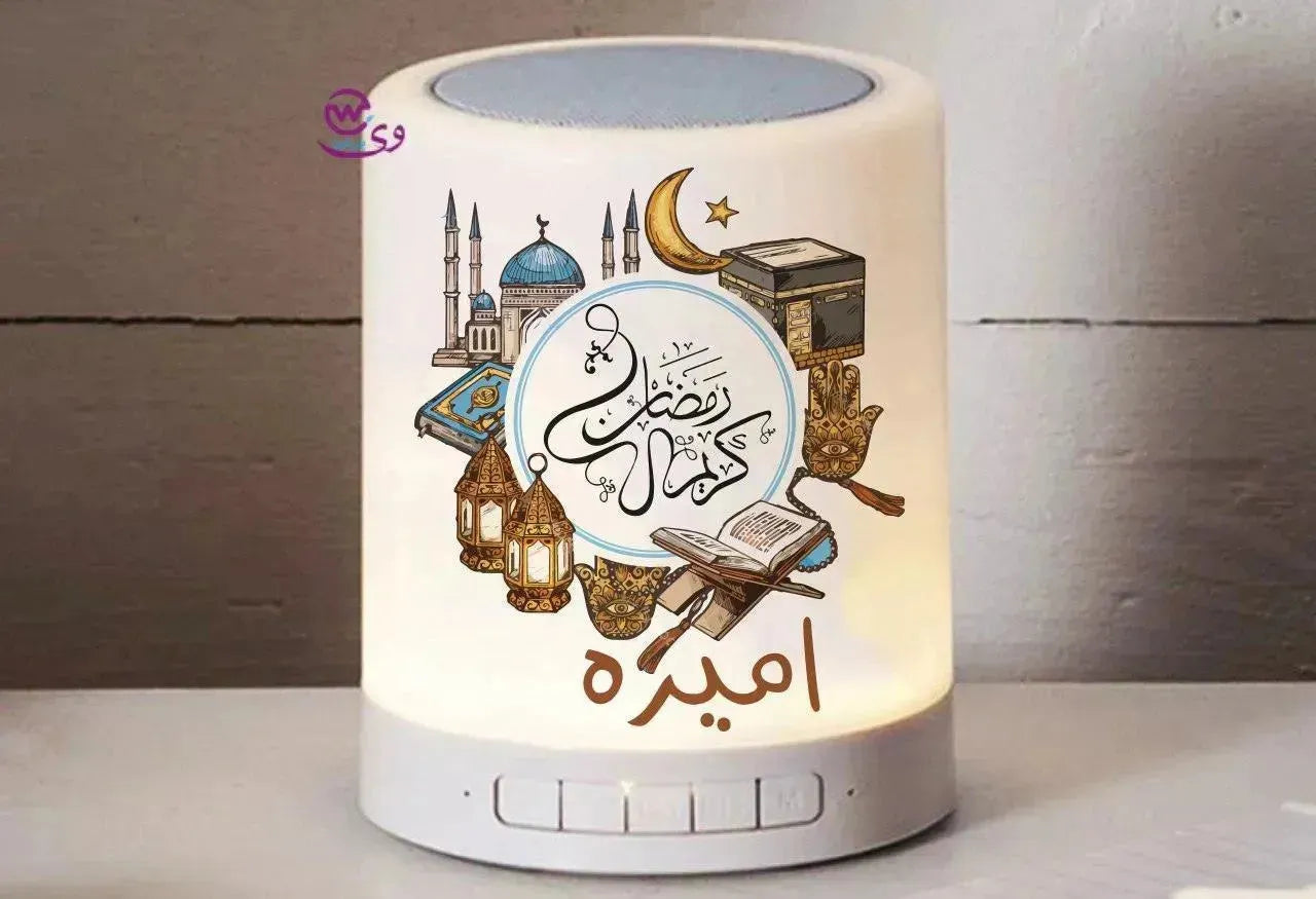 Touch-Lamp speaker- Ramadan -C - WE PRINT