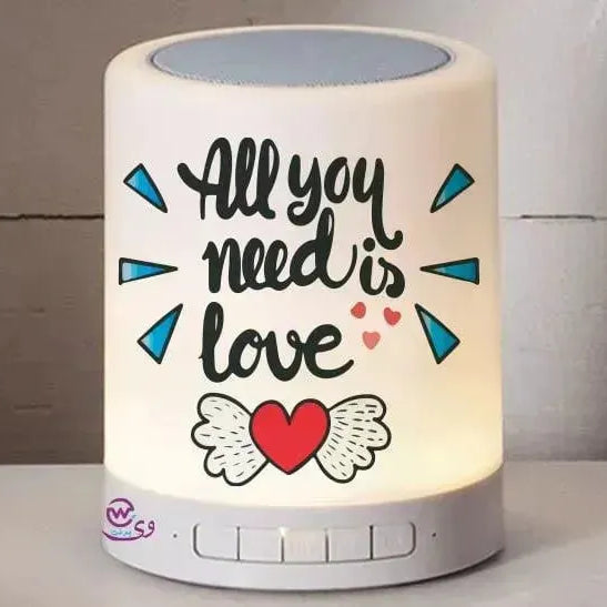 Touch-Lamp speaker- Valentine's Day-1 - WE PRINT