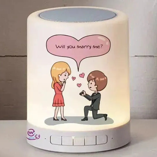 Touch-Lamp speaker- Valentine's Day-1 - WE PRINT