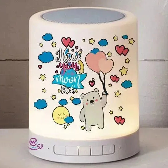 Touch-Lamp speaker- Valentine's Day-1 - WE PRINT