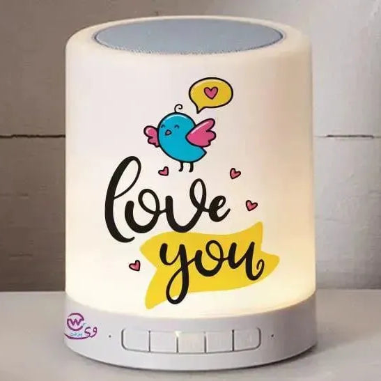 Touch-Lamp speaker- Valentine's Day-1 - WE PRINT