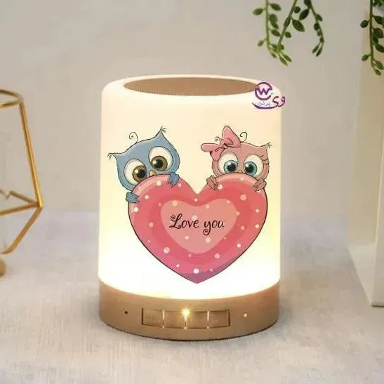 Touch-Lamp speaker- Valentine's Day - LOVERS - WE PRINT