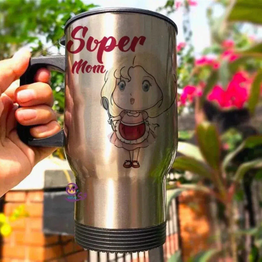 Travel Mug - Silver - Mother's Day-A - WE PRINT