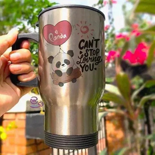 Travel Mug - Silver - Valentine's 1 - WE PRINT