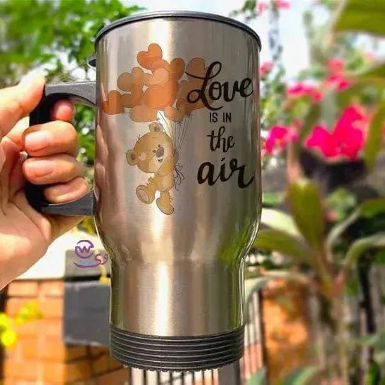 Travel Mug - Silver - Valentine's 1 - WE PRINT