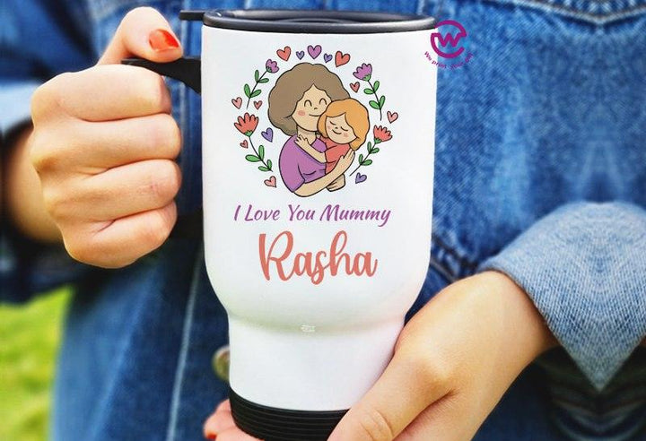 travel Mug -white -Mother's Day - weprint.yourgift
