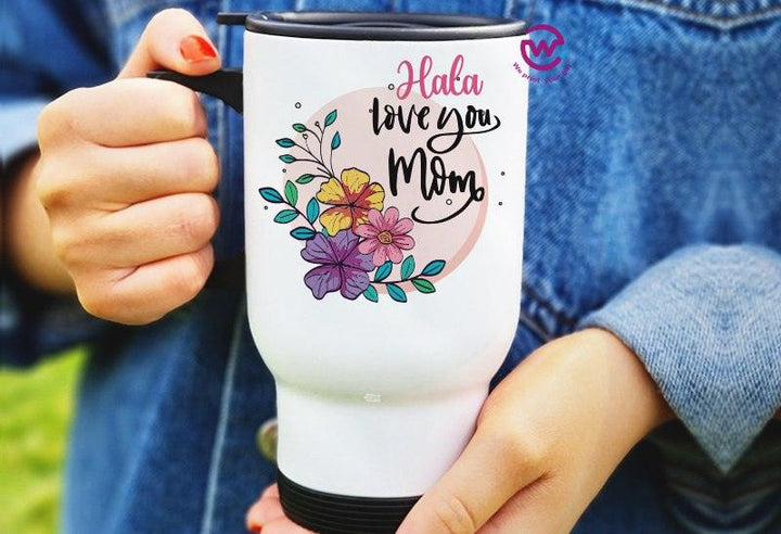 travel Mug -white -Mother's Day - weprint.yourgift