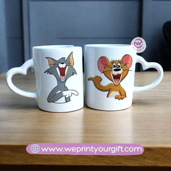 Twin Mug Set- Disney couples - WE PRINT