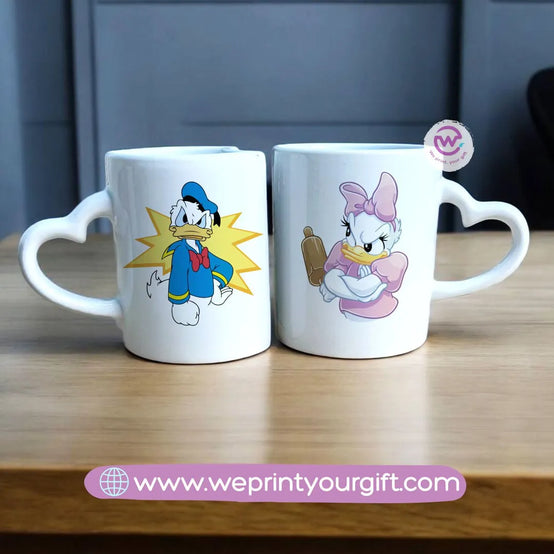 Twin Mug Set- Disney couples - WE PRINT
