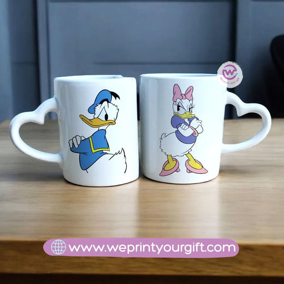 Twin Mug Set- Disney couples - WE PRINT