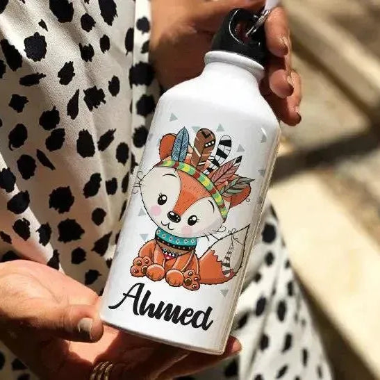 Water Bottle flask-Aluminium -kawaii-B - WE PRINT