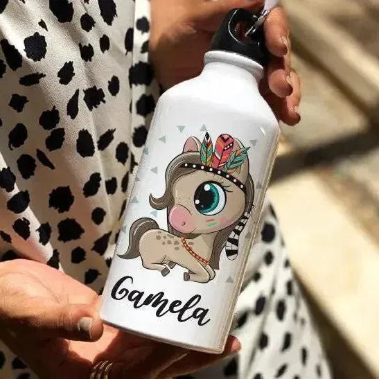 Water Bottle flask-Aluminium -kawaii-B - WE PRINT