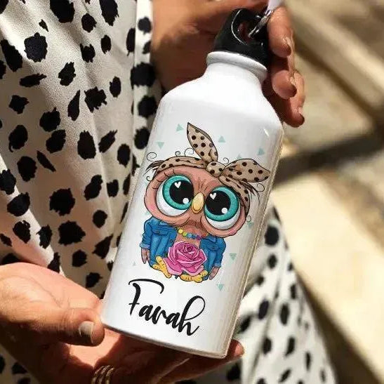 Water Bottle flask-Aluminium -kawaii-B - WE PRINT