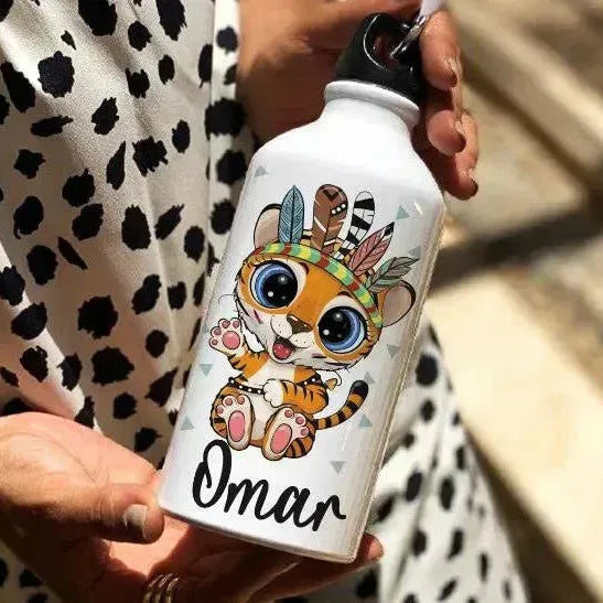 Water Bottle flask-Aluminium -kawaii-B - WE PRINT