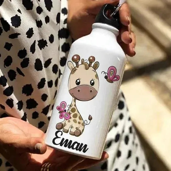 Water Bottle flask-Aluminium -kawaii-B - WE PRINT